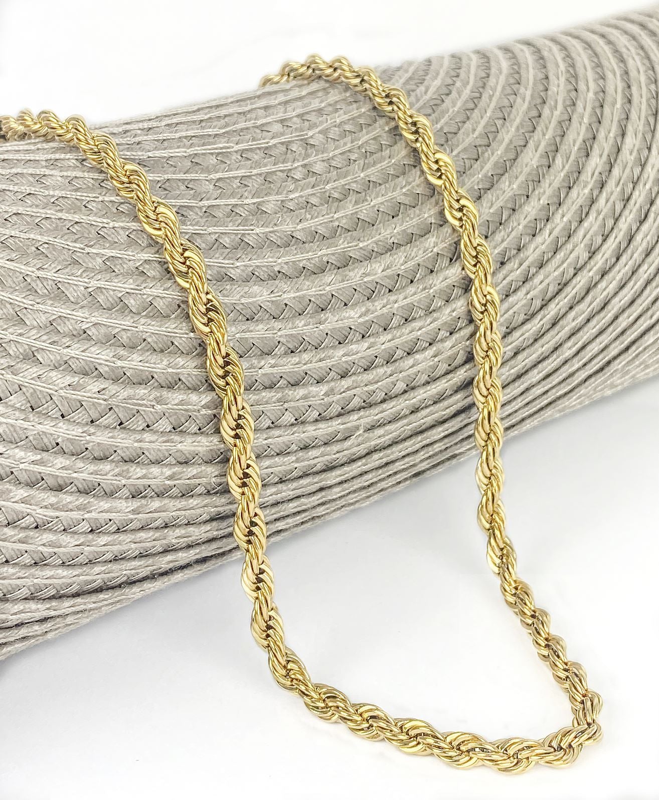 Dames Rope Armband Goudkleurig (18K) 41+5Cm Feliana