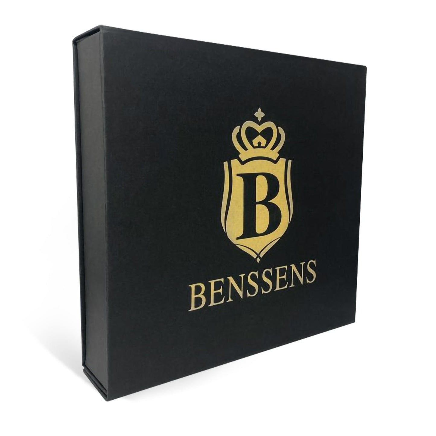 Heren Sieraden Geschenkset goudkleurig met Benssens Kaarthouder Armband Riem en Skeleton Horloge Casimiro